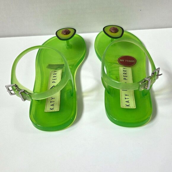 Katy Perry Womens 5 The Geli Sandals Green Avocado - Picture 6 of 8